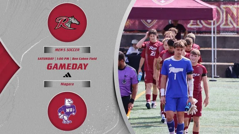 Men's Soccer Hosts Niagara for Saturday Matinee Game in Lawrenceville