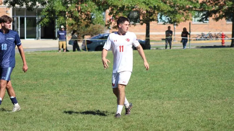 Neumeier's Two PKs Help Men's Soccer Draw with Thomas Jefferson
