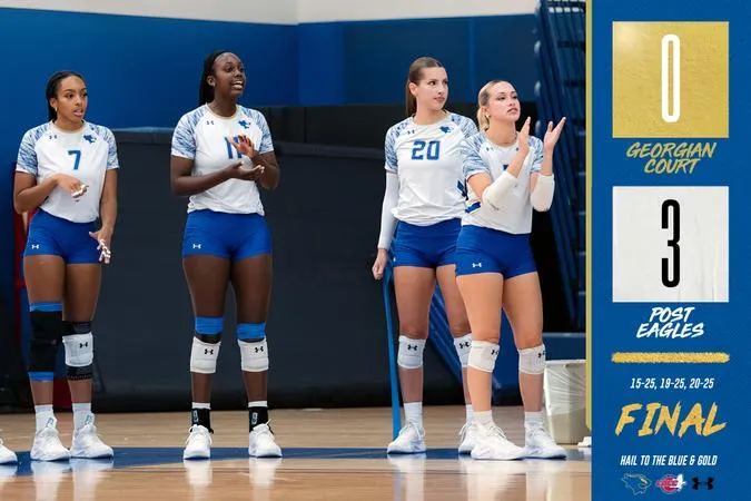 Volleyball's Slide Continue With Loss to Post