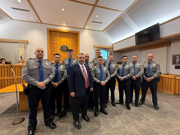 Toms River Welcomes Eight New Police Officers