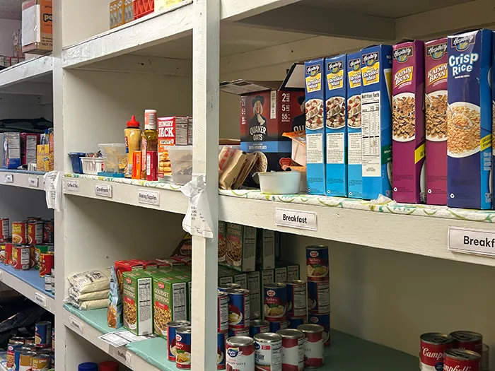 Food Pantry Provides "A Helping Hand"