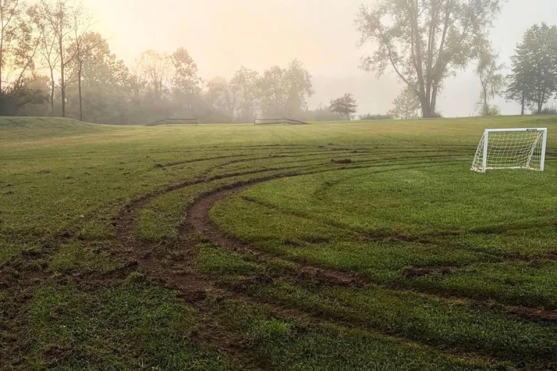 NJ soccer field damaged, $1,000 reward offered