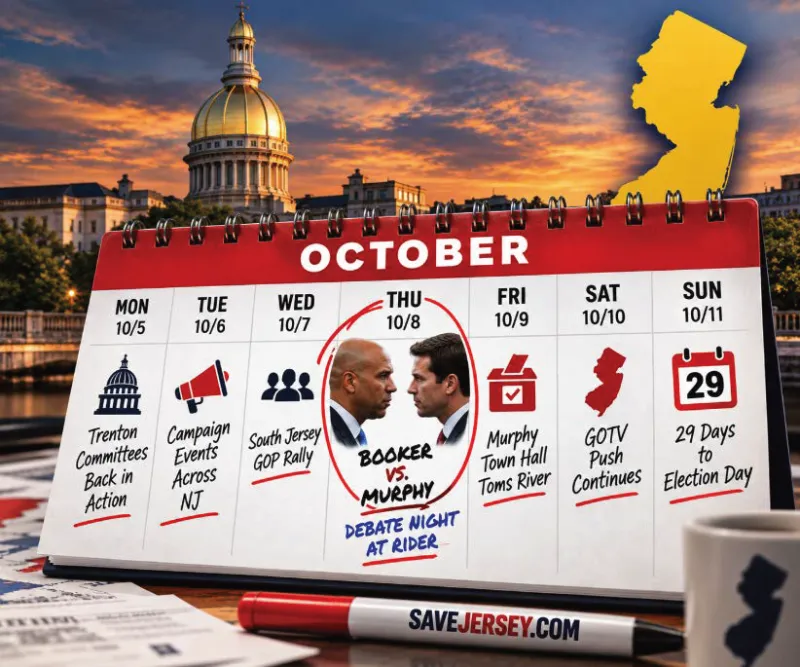 The Save Jersey Week Ahead: 29 Days and Counting