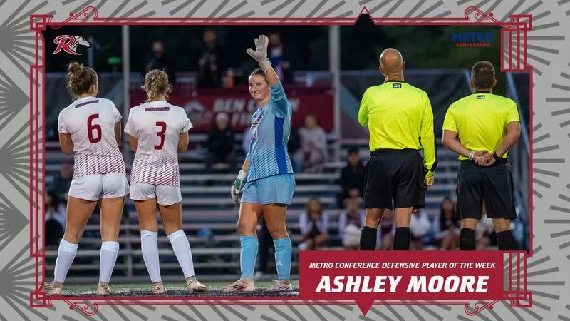 Moore Named Metro Conference Defensive Player of the Week