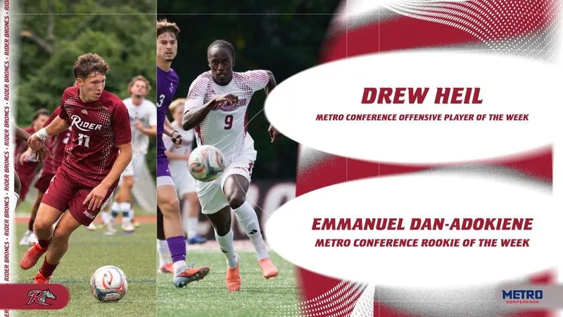 Heil and Dan-Adokiene Garner Metro Conference Weekly Awards