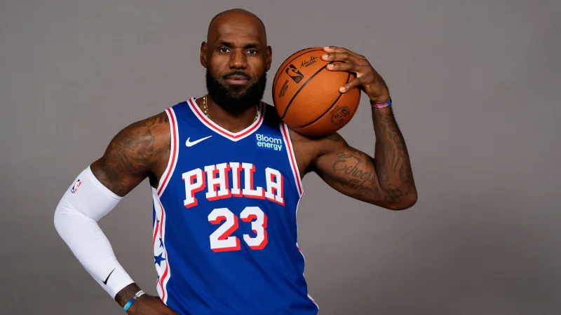 LeBron James won't be taking part in 76ers preseason opener tonight