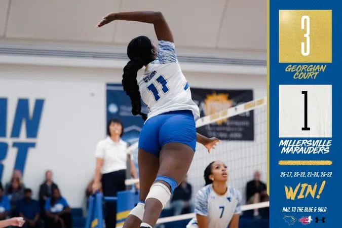 Volleyball Gets Back in the Win Column with Victory at Millersville