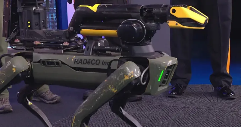 Camden County Sheriff's Office invites kids to help name robotic dog