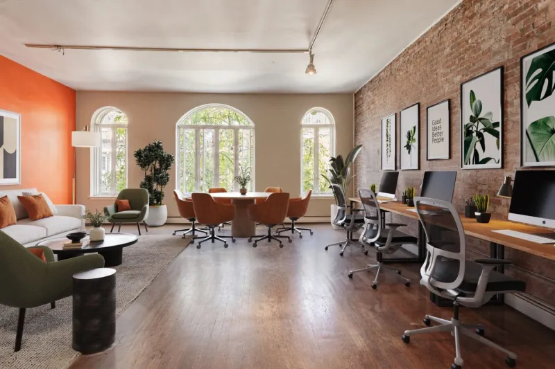 Character-Filled Live/Work Commercial Condo for Sale in Jersey City's Paulus Hook