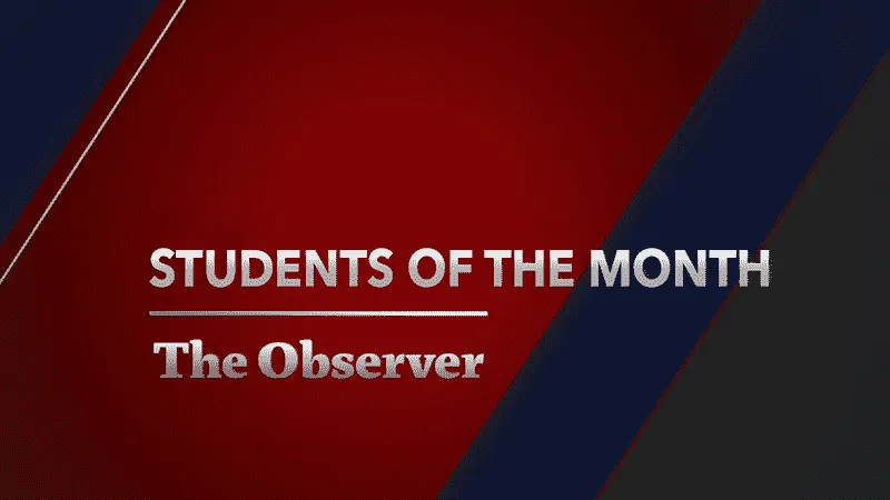 Kearny's Franklin School lists September Students of the Month