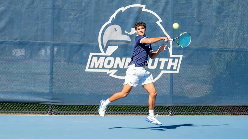 Monmouth Men's Tennis Battles Wagner