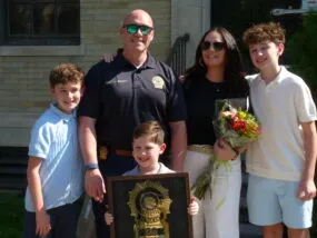 Detective sergeant retires after 22 years