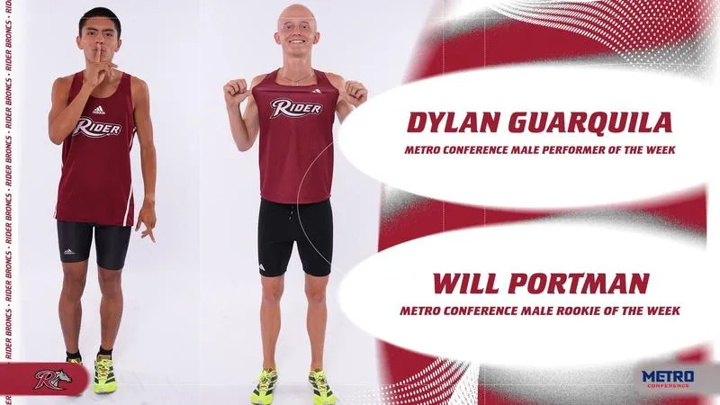 Guarquila and Portman named to Metro Conference Weekly Awards List