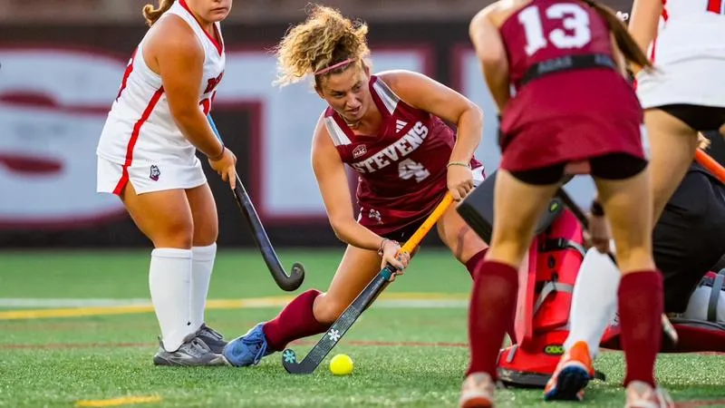 No. 25 Field Hockey Blanks DeSales, 3-0, in MAC Freedom Action