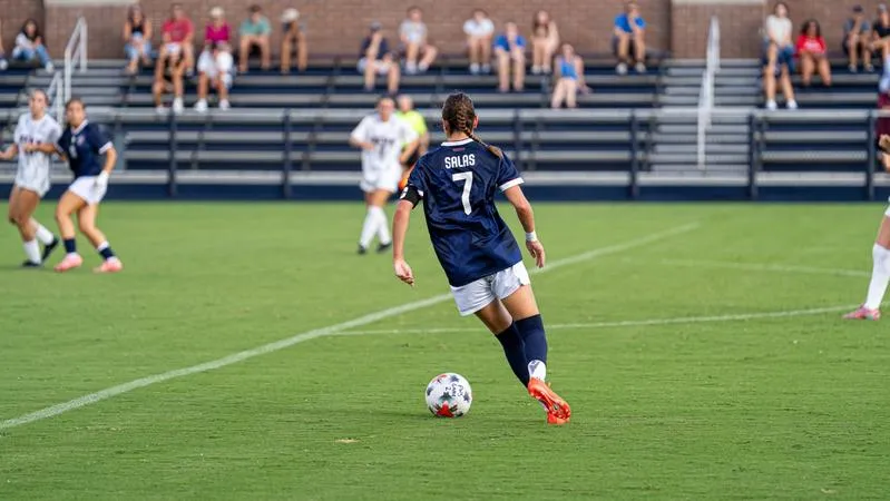 Salas Records Hat Trick; Knights Match Program Record in 8-0 Victory