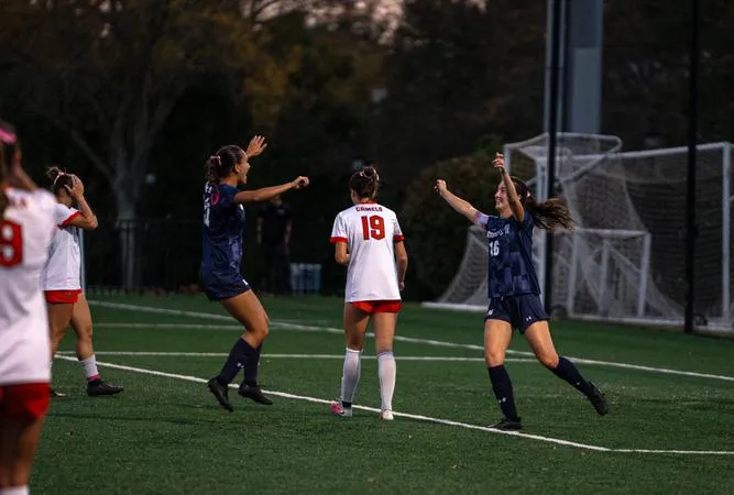 Three Hawks Score as Monmouth Women's Soccer Shuts Down Campbell, 3-0