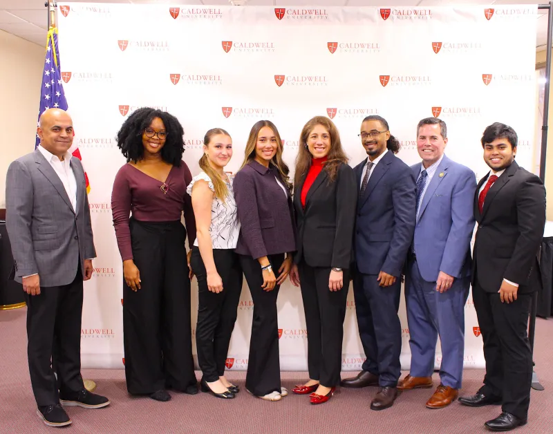 Secretary of Higher Education Margo Chaly Visits Caldwell University and Speaks With Students