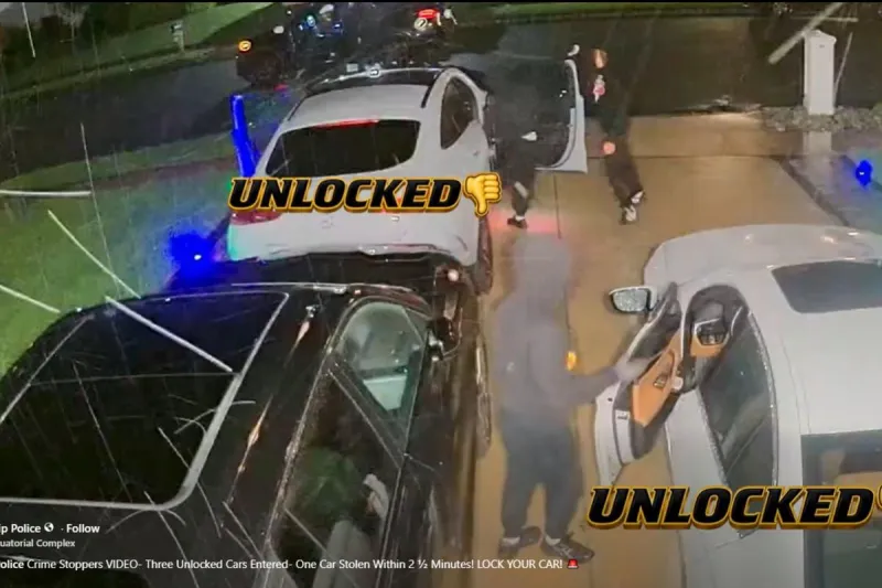 NJ SUV stolen in just 2 minutes - watch how thieves did it