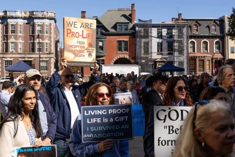 Pro-life New Jerseyans descend on Trenton, demand a voice in one of America's most abortion-friendly states