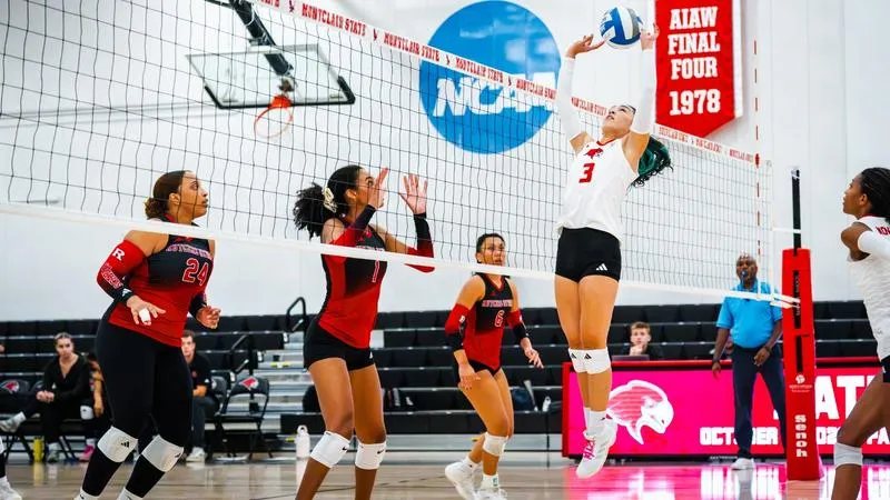 Volleyball Picks Up 3-1 Win Against Brandeis