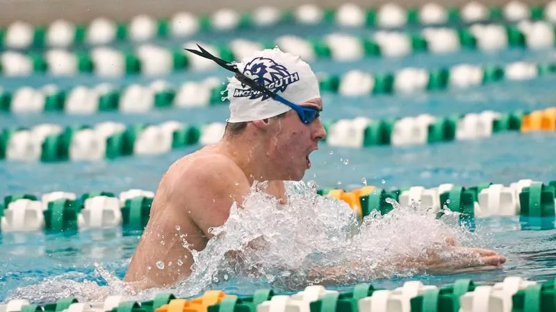 Monmouth Men's Swimming Finishes Fourth at Season Opening Highland Invite