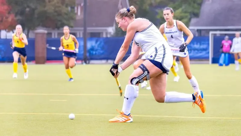 Monmouth Field Hockey Falls to No. 19 Michigan on the Road