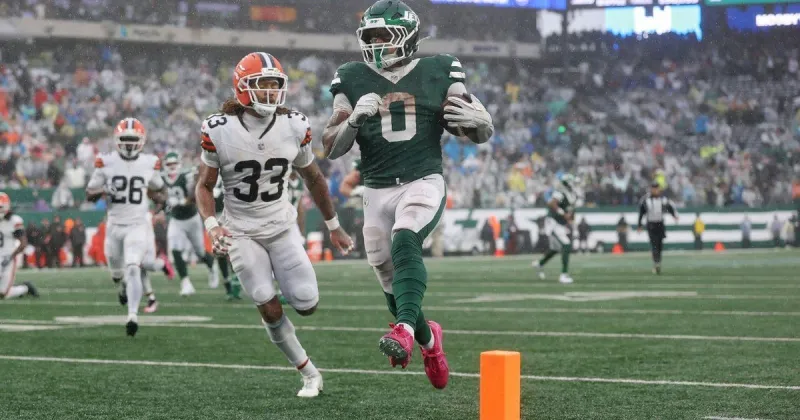 Jets get big run from Braelon Allen, 8 sacks, and key special teams play in win over Browns