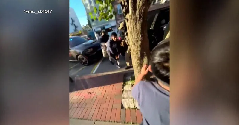Video shows children crying during ICE arrest in Harrison, NJ