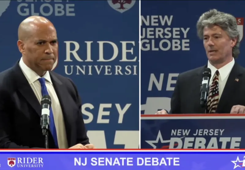WATCH: Justin Murphy's 'Finish it' answer on Iran breaks out nationally after Booker debate