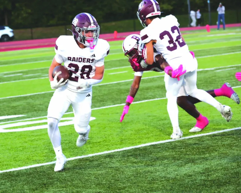 Nutley HS football team defeats Bloomfield