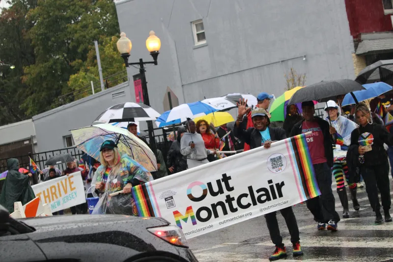 Rain Can't Dampen Montclair Pride Celebration on National Coming Out Day