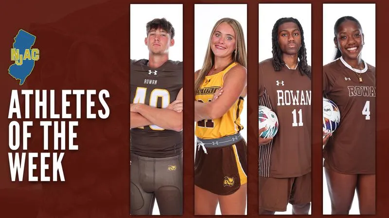 Burlingame, Kowalczyk, Mosley and Baker Receive NJAC's Weekly Honors