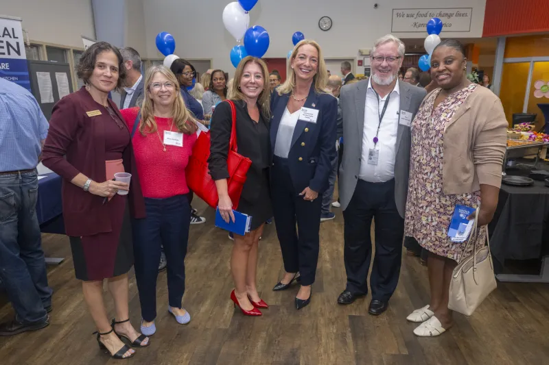 Commissioner Fleisher attends Cathedral Kitchen Open House