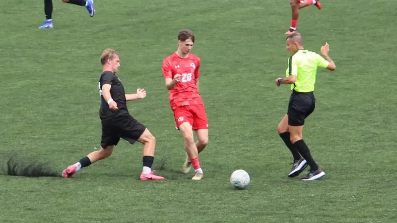 Tecke, Krause, Ibarra Score, Men's Soccer Blanks Post