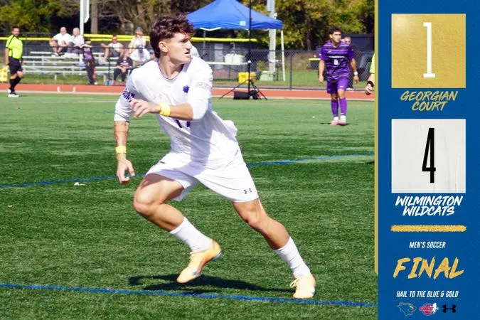 Men's Soccer Concedes Three First Half Goals in Loss to Wilmington