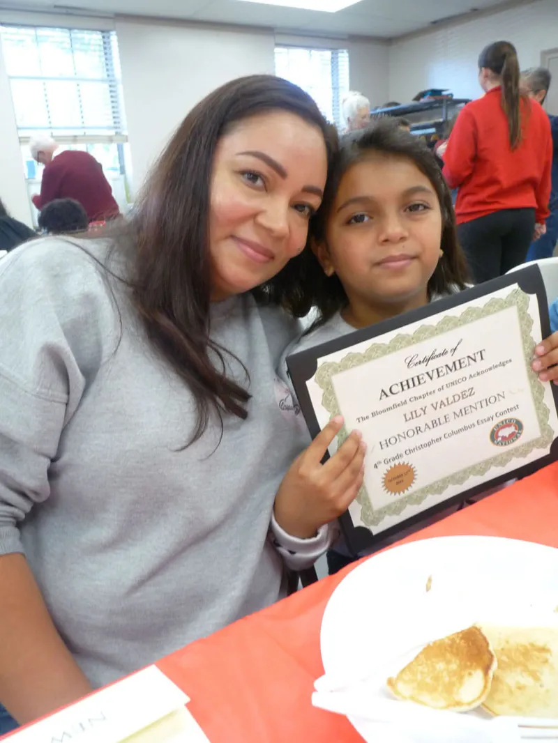 Essay awards presented on Columbus Day