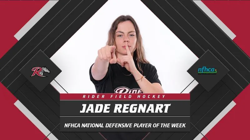 Regnart Earns NFHCA National Defensive Player of the Week Honors