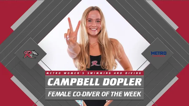Campbell Dopler Named Metro Conference Female Co-Diver of the Week