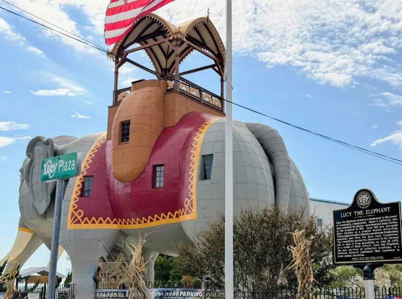 Margate's Lucy the Elephant Gets New Historical Designation
