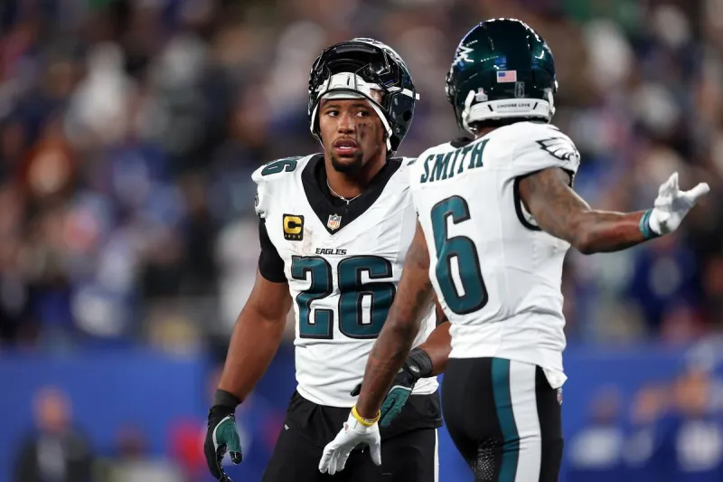 Eagles Injury Report: Saquon Barkley and DeVonta Smith Miss Practice Ahead of Panthers Matchup
