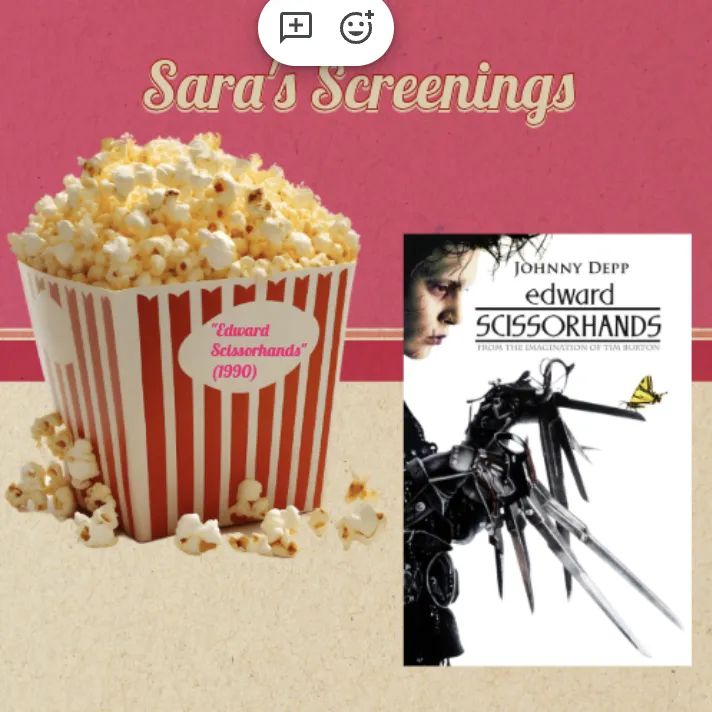 Sara's Screenings: "Edward Scissorhands"