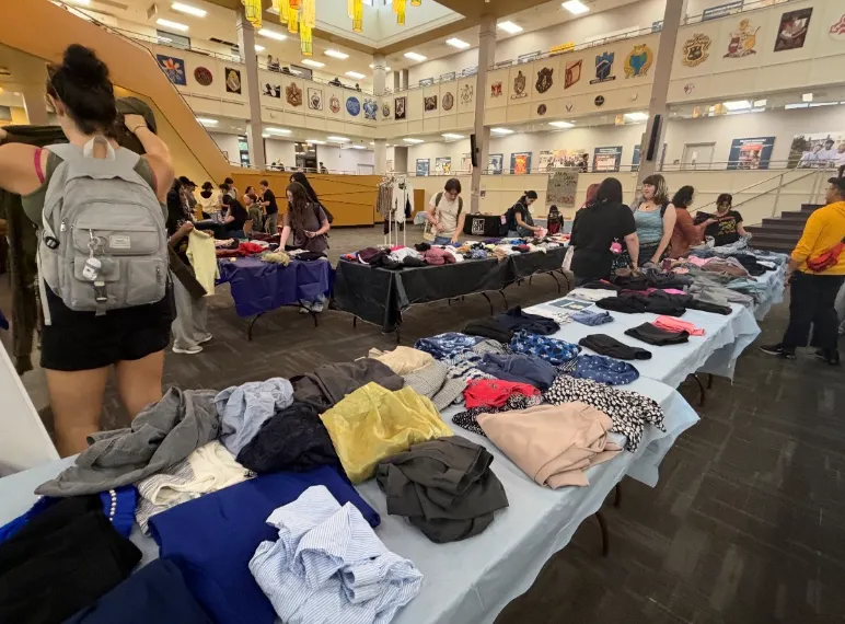 Rowan's ProfSwap promotes sustainable fashion through clothing change