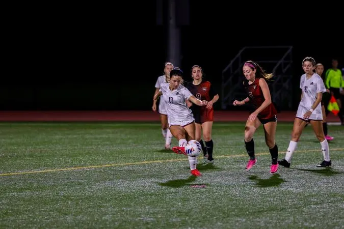 RUTGERS-CAMDEN WOMEN'S SOCCER SLIPS PAST RAMAPO IN NJAC ACTION, 2-1