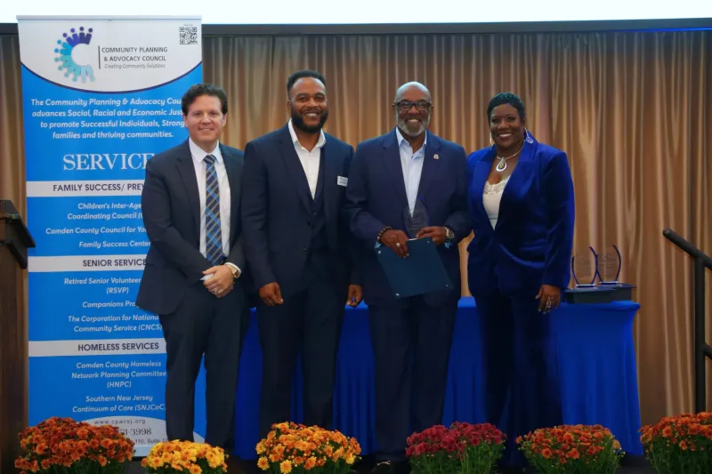 Commissioner Jonathan Young received C.P.A.C. Advocacy Award