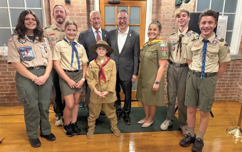 Monmouth Council Honors Red Bank Building's Ties to Scouting History
