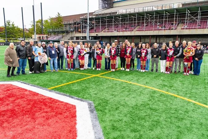 No. 25 Field Hockey Blanks Delaware Valley 7-0 on Senior Day