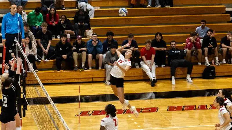 Gatz Leads in Kills, Volleyball Toppled at Thomas Jefferson