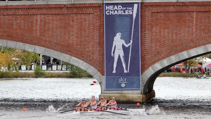 Monmouth Rowing Competes at the Head of the Charles Regatta