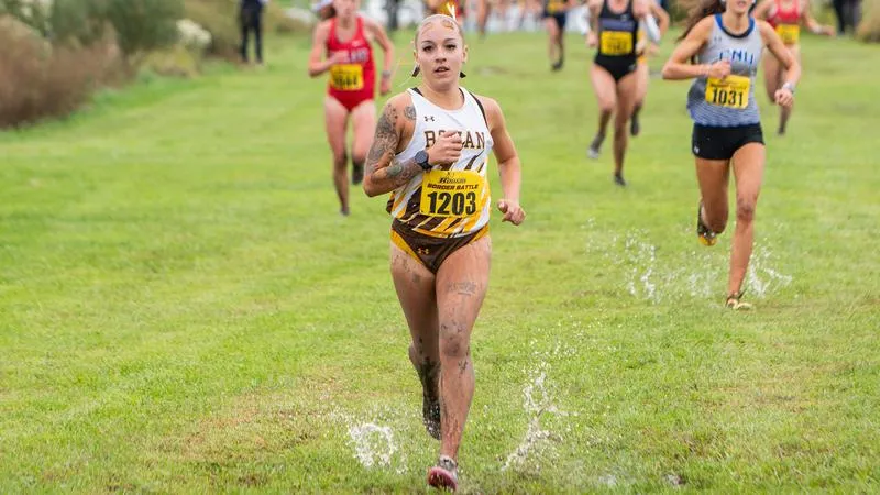 Women's Cross Country Endures Muddy Conditions at the 11th Annual Border Battle