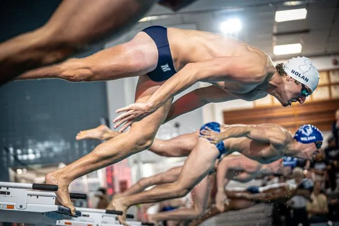 Monmouth Swimming Falls to Seton Hall in Home Opener
